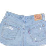 LEVI'S 501 Womens Denim Shorts Blue S W27