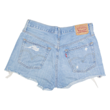 LEVI'S 501 Womens Denim Shorts Blue S W27