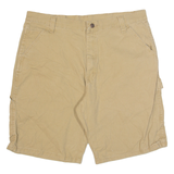 WRANGLER Mens Workwear Shorts Beige L W36