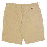 WRANGLER Mens Workwear Shorts Beige L W36
