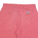 TOMMY HILFIGER Womens Chino Shorts Pink M W32