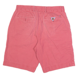 TOMMY HILFIGER Womens Chino Shorts Pink M W32