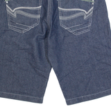 MO7 Mens Jorts Shorts Blue M W34