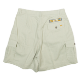 CAMEL COLLECTION Womens Chino Shorts Green M W30