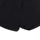 ADIDAS Womens Casual Shorts Black UK 10 W14