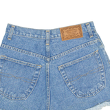 ETAM Womens Denim Shorts Blue UK 12 W26