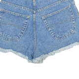 ETAM Womens Denim Shorts Blue UK 12 W26