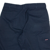 DICKIES Mens Workwear Shorts Blue L W36