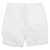 CALVIN KLEIN JEANS Womens Jorts Shorts White S W30