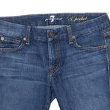 Womens Jorts Shorts Blue M W32