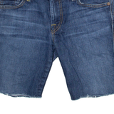 Womens Jorts Shorts Blue M W32