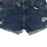 WRANGLER Womens Denim Shorts Blue M W30