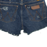 WRANGLER Womens Denim Shorts Blue M W30