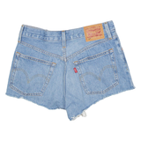 LEVI'S 501 Womens Denim Shorts Blue XS W26