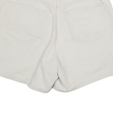 HALSTON Womens Denim Shorts Blue UK 8 W28