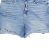 DKNY Womens Denim Shorts Blue M W30