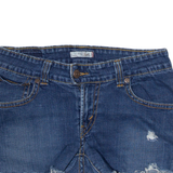 LEVI'S 542 Womens Denim Shorts Blue M W32