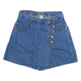 BOLERO Womens Casual Shorts Blue XS W26