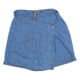 BOLERO Womens Casual Shorts Blue M W30