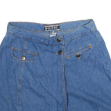 BOLERO Womens Casual Shorts Blue M W28