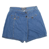 BOLERO Womens Casual Shorts Blue M W28