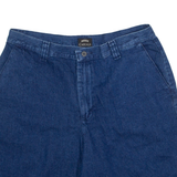 CASUALS Mens Denim Shorts Blue L W34