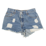 LEVI'S 550 Womens Casual Shorts Blue M W28