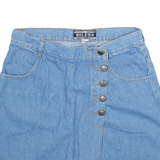 BOLERO Womens Casual Shorts Blue M W30