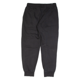 PUMA Mens Joggers Black Tapered S W28 L25