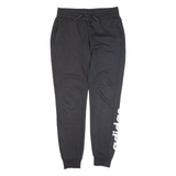 ADIDAS Womens Joggers Black Tapered UK 8 W30 L28