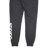 ADIDAS Womens Joggers Black Tapered UK 8 W30 L28
