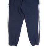 ADIDAS Mens Track Pants Blue Tapered L W28 L27