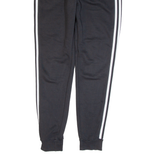 ADIDAS Womens Joggers Black Tapered S W28 L30