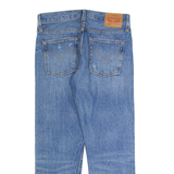 LEVI'S 501 CT Distressed Womens Jeans Blue Classic Tapered Stone Wash W25 L26