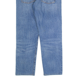 LEVI'S 501 CT Distressed Womens Jeans Blue Classic Tapered Stone Wash W25 L26