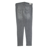 LEVI'S Womens Jeans Grey Slim Jegging Stone Wash W30 L30