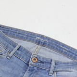 LEVI'S Demi Curve Womens Jeans Blue Slim Skinny Stone Wash W29 L34