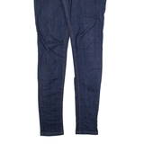 CRIMINAL DAMAGE Womens Jeans Blue Slim Skinny W33 L30