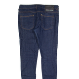 CRIMINAL DAMAGE Womens Jeans Blue Slim Skinny W33 L30