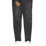 SUPERDRY Cassie Womens Jeans Black Slim Skinny W28 L32