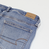 AMERICAN EAGLE Womens Jeans Blue Slim Tapered Stone Wash W28 L27
