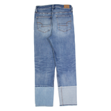 AMERICAN EAGLE Womens Jeans Blue Slim Tapered Stone Wash W28 L27