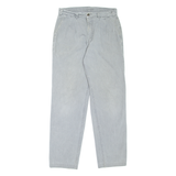 LEVI'S Pleated Mens Jeans Grey Regular Tapered W30 L31