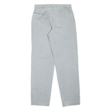 LEVI'S Pleated Mens Jeans Grey Regular Tapered W30 L31