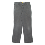 CARHARTT Workwear Mens Jeans Grey Relaxed Straight W30 L28