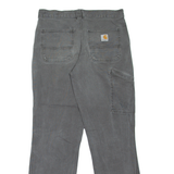 CARHARTT Workwear Mens Jeans Grey Relaxed Straight W30 L28