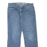 NAUTICA Mens Jeans Blue Relaxed Straight W34 L32