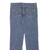 CALVIN KLEIN JEANS Womens Jeans Blue Regular Straight W32 L31
