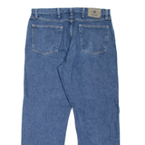 WRANGLER Mens Jeans Blue Relaxed Straight W36 L30
