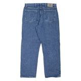 WRANGLER Mens Jeans Blue Relaxed Straight W36 L30